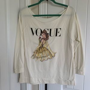 Vogue Disney Belle off shoulder shirt